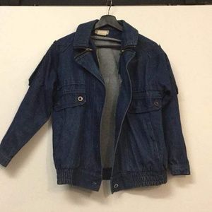 Vintage 3/4 sleeves jean jacket